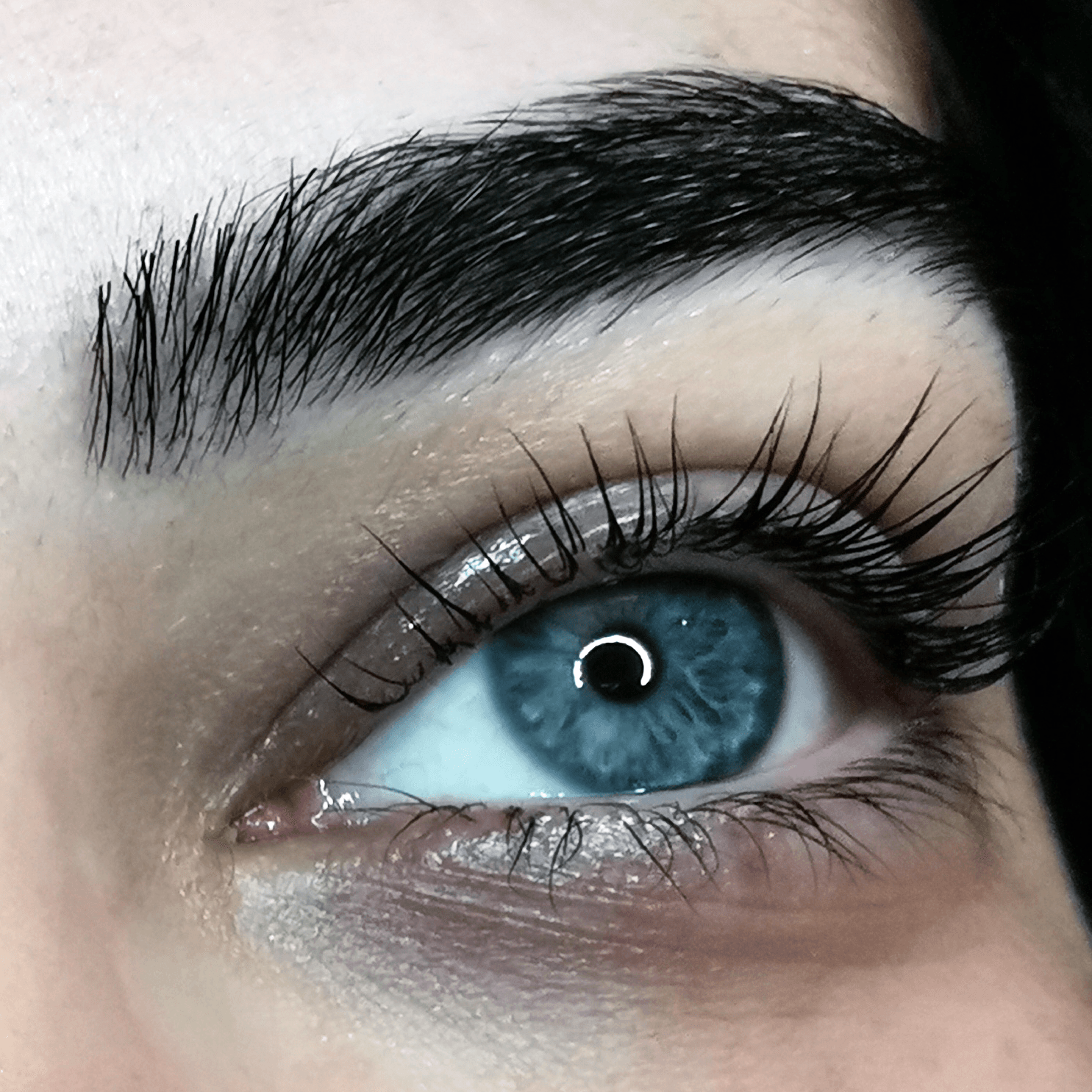 Bild von Wimpern